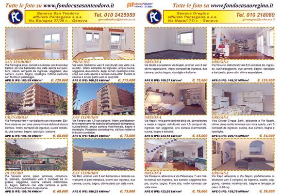 Pieghevole Fondo Casa mese di Marzo interno — Volantini e stampati