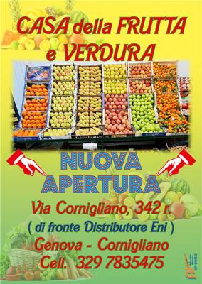 Casa della frutta — Volantini e stampati