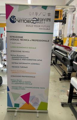 ISTITUTO EMANUELE RUFFINI Rollup per orientamenti 2023 — Grandi formati