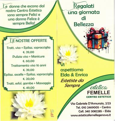 Centro estetico — Volantini e stampati