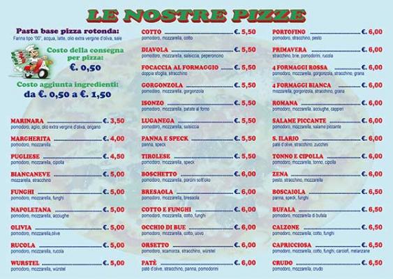 Parte interna volantino da Miri (non piegato) — Volantini e stampati