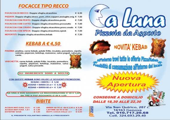 Progettazione di un volantino personalizzato con la creazione del logo. — Volantini e stampati